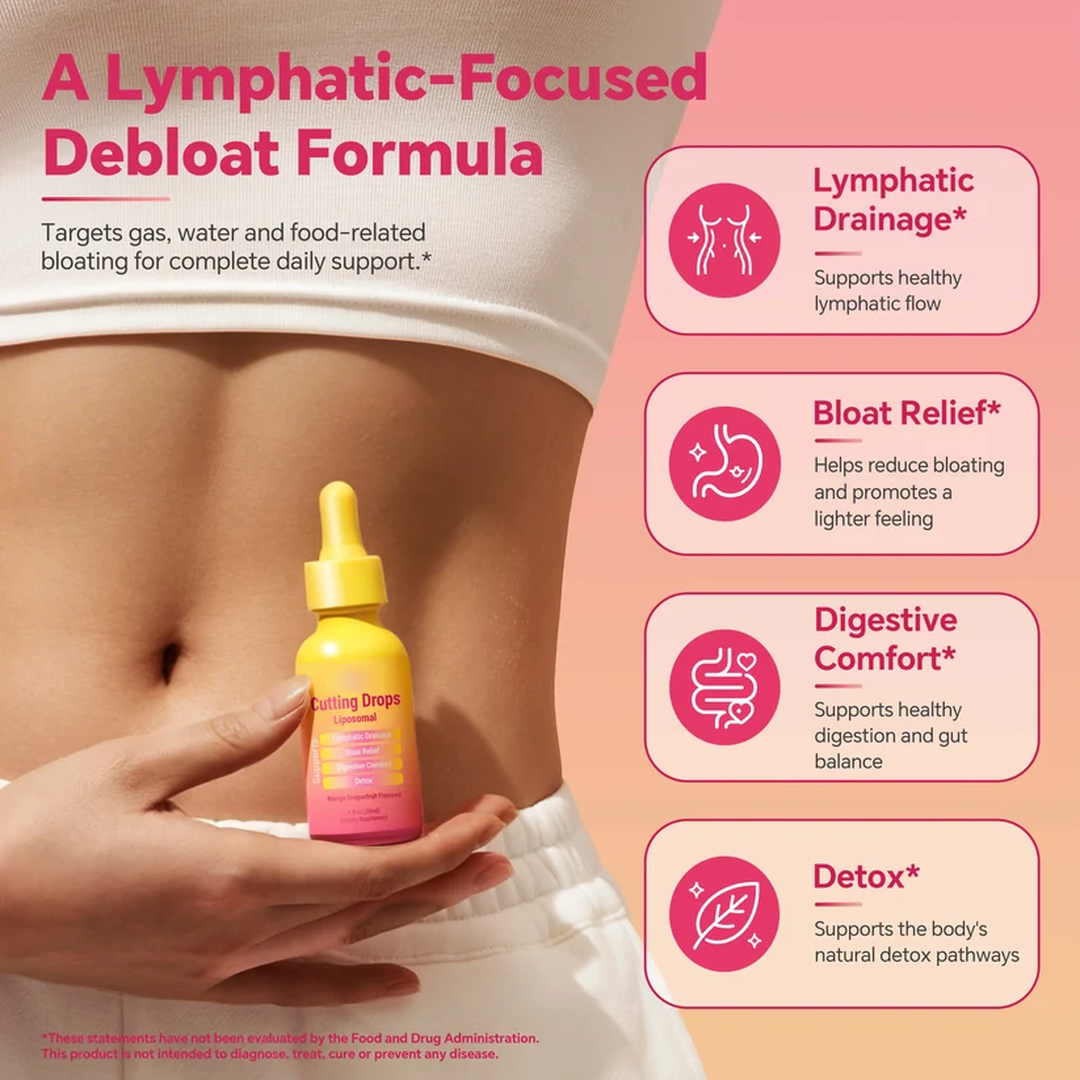 Lymphatic-focused debloat formula