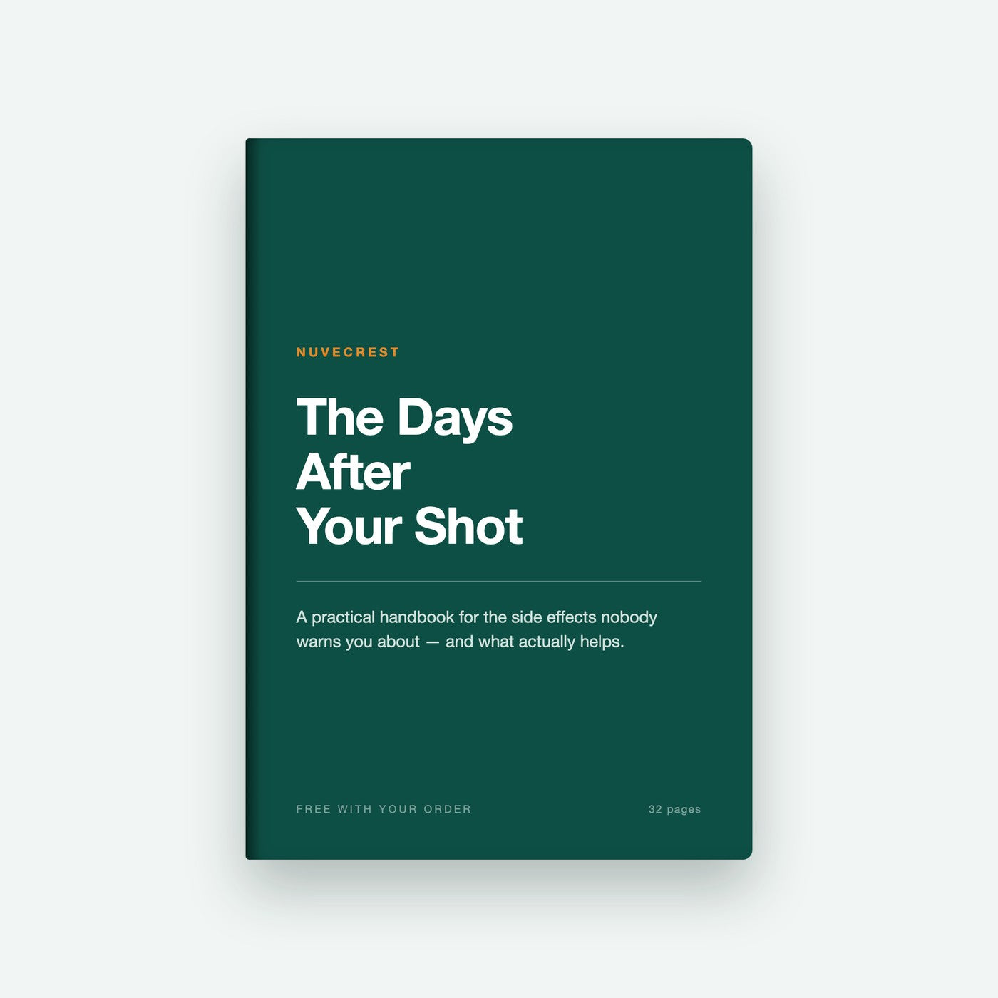 The Days After Your Shot - 32-page GLP-1 handbook